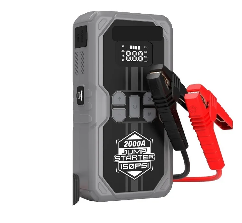 Jump Starter mit Luftkompressor 400/800 A – OEM / White-Label