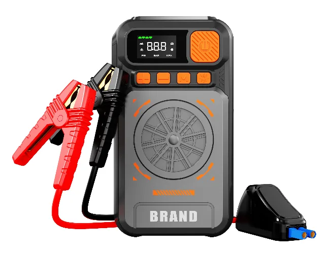 Jump Starter mit Luftkompressor 750/1500 A – OEM / White-Label